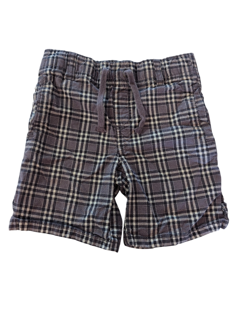 ❗$1 Bundled❗ GYMBOREE Grey Navy White Plaid Shorts